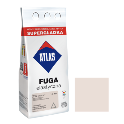 Fuga elastyczna 205 kremowy 2 kg Atlas