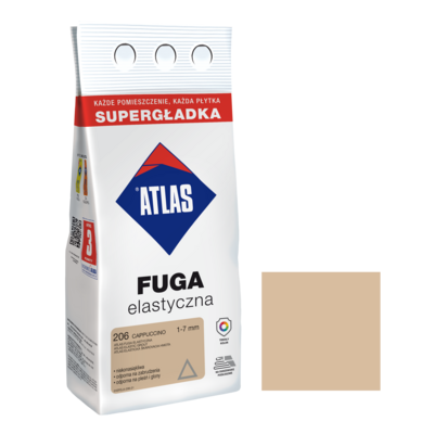 Fuga elastyczna 206 cappuccino 2 kg Atlas