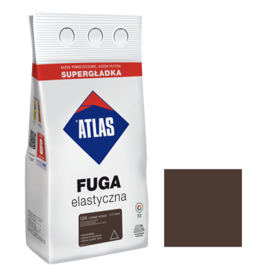 Fuga elastyczna 124 ciemne wenge 5 kg ATLAS