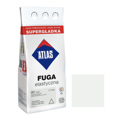 Fuga elastyczna 001 biały 2 kg Atlas
