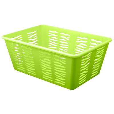 Koszyk zebra 36,4 x 25,4 x 14,5 cm zielony