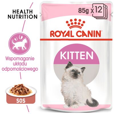 Karma mokra w sosie dla kociąt 85 g Kitten Instinctive ROYAL CANIN