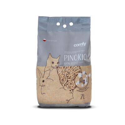 Uniwersalny żwirek drewniany Silver 7 l COMFY PINOKIO