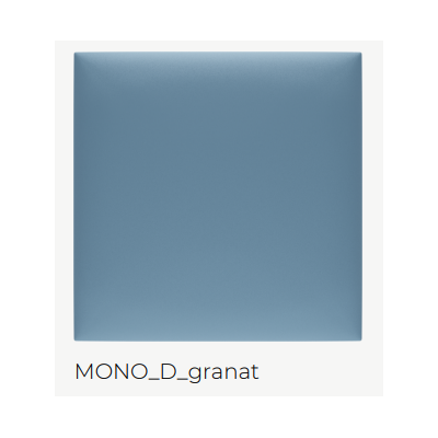 Panel tapicerowany Mollis Print Mono D granat