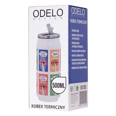 Kubek termiczny Puszka 500 ml biały 