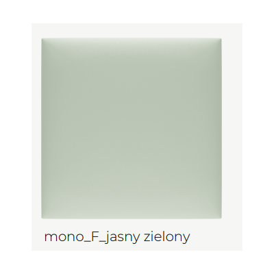 Panel tapicerowany Mollis Print Mono F zielony
