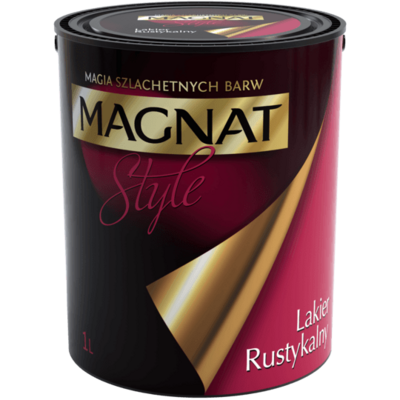 Farba wewnętrzna do ścian Magnat Style Lakier rustykalny bezbarwny 1 l