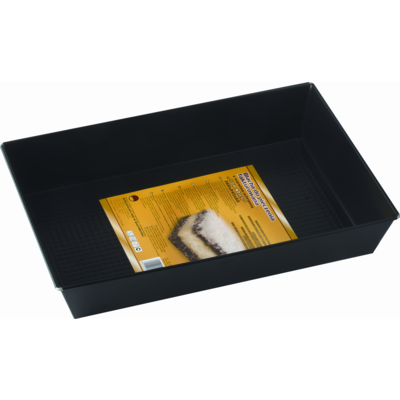 Blacha 36 x 24,5 x 6 cm non-stick czarna