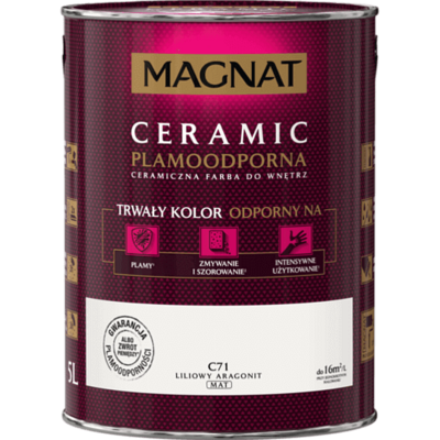Farba ceramiczna MAGNAT Ceramic liliowy aragonit C71 5 l