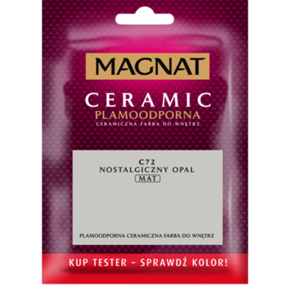 Farba ceramiczna MAGNAT Ceramic TESTER nostalgiczny opal C72 30 ml