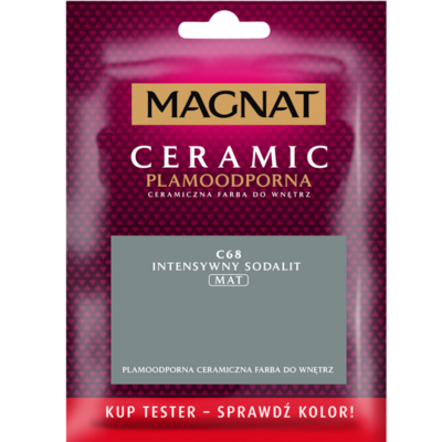 Farba ceramiczna MAGNAT Ceramic TESTER intensywny sodalit C68 30 ml