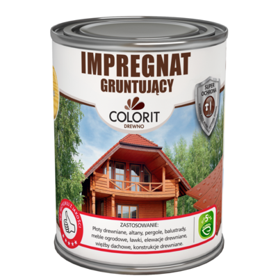Impregnat gruntujący bezbarwny 0,75 l Colorit Drewno
