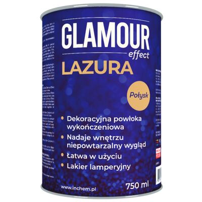 Lazura Glamour Effect połysk 750 ml
