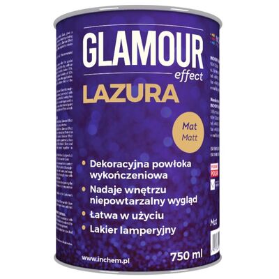 Lazura Glamour Effect mat 750 ml
