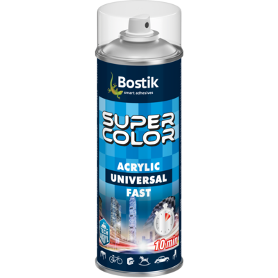 Lakier w aerozolu uniwersalny akrylowy 400 ml bezbarwny Bostik
