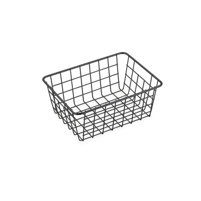 Kosz druciany FILUM 24 x 18 x 10 cm czarny