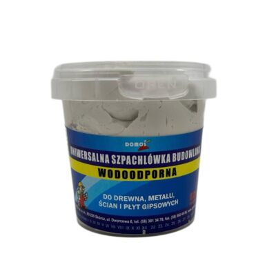 Szpachlówka budowlana wodoodporna 0,25 kg
