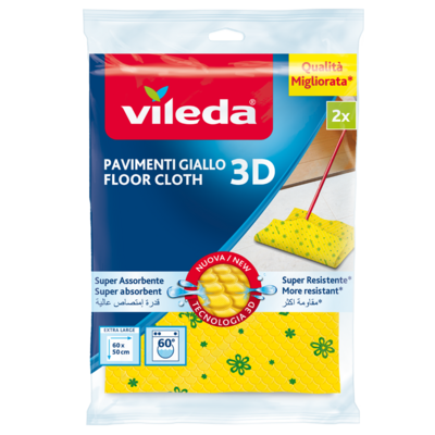 Ścierka do podłogi z mikrofibry 3d Vileda