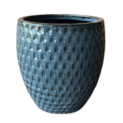 Donica Azurro Dark Grey L 34 cm niebieski