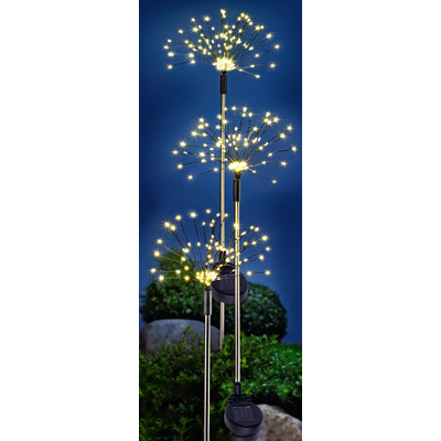 Lampa solarna ogrodowa ST83102 80 cm 3 szt.
