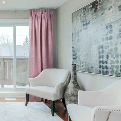 Zasłona So Chic 140 x 270 cm różowa