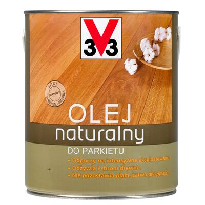 Olej naturalny do parkietu 2,5 l wenge