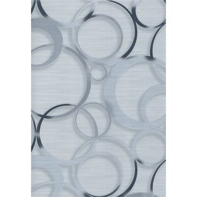 Tapeta Orbita popiel-srebro