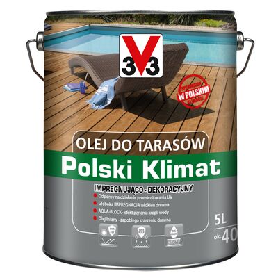 Olej do tarasów 5 l palisander