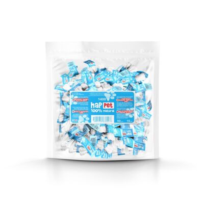 Kość prasowana biała 10 cm Happet