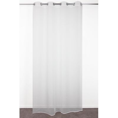Firana Alix na przelotkach 140 x 240 cm biała