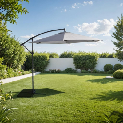 Parasol boczny 300 cm szary