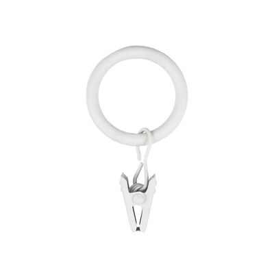 Kółko mat 19 mm białe 10 szt.