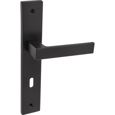 Klamka QUBE 72 KL czarny mat