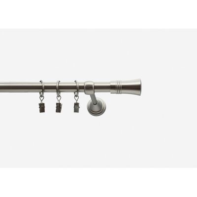Karnisz kuty 19 mm chrom-mat 200 cm atena mała