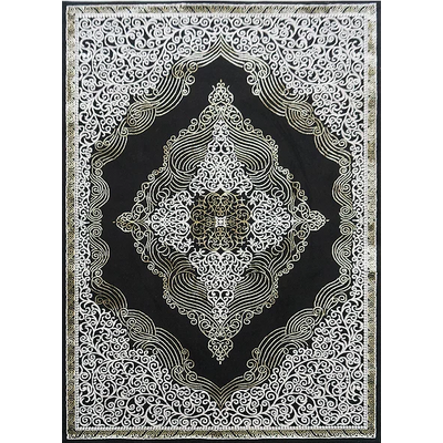 Dywan Elite 3935 black gold 80 x 150 cm