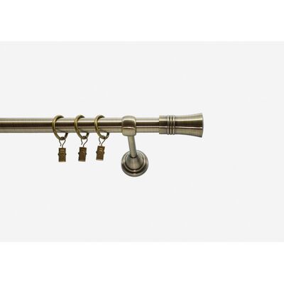 Karnisz kuty 19 mm antyk 200 cm atena mała