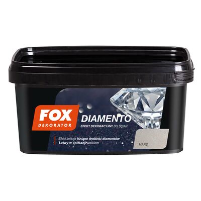 Farba dekoracyjna DIAMENTO mars 1 l FOX