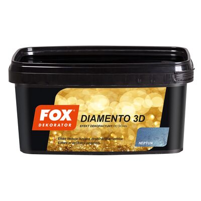 Farba dekoracyjna DIAMENTO 3D neptun 1 l FOX
