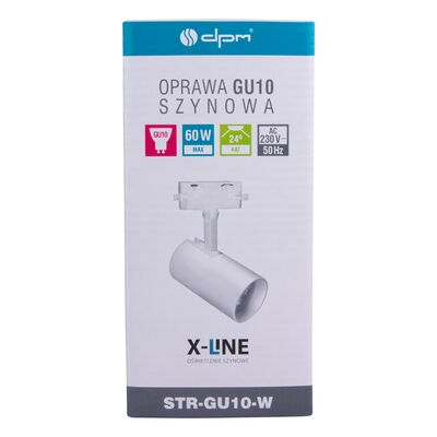 Reflektor szynowy GU10 biały X-LINE