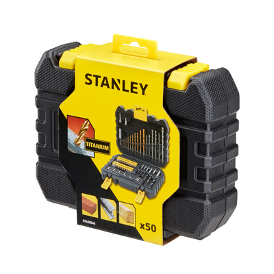 Zestaw do wiercenia i wkręcania 50 sztuk STANLEY