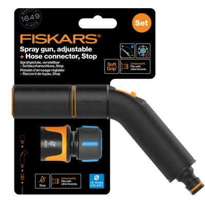 Regulowany pistolet zraszający 13 mm FISKARS