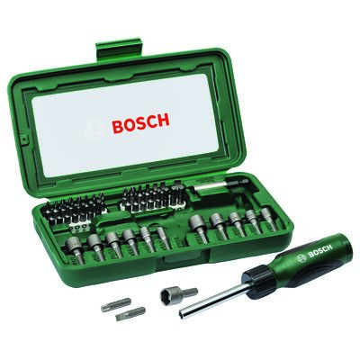 Zestaw osprzętu 46-częściowy screwdriver set BOSCH