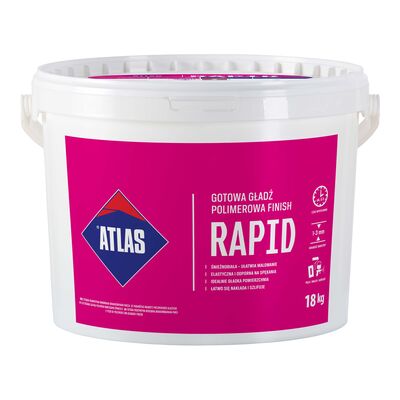 Gotowa gładź polimerowa ATLAS RAPID 18 kg