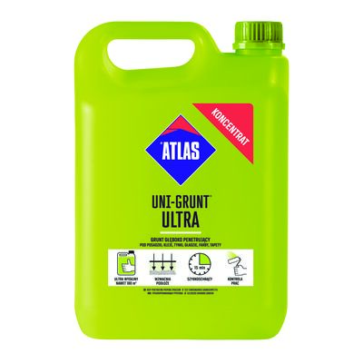 Grunt głęboko penetrujący UNI-GRUNT ULTRA 4 kg ATLAS