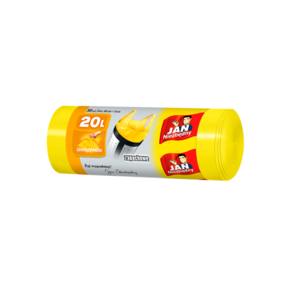 Worki na śmieci HD T-shirt 20 l 30 sztuk Jan Niezbędny