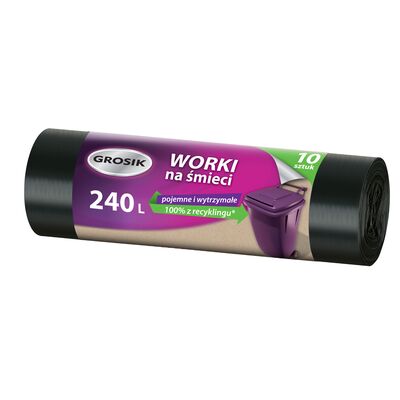 Worki na śmieci LD 240 l 10 sztuk