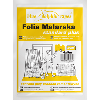 Folia malarska CF-250 4 x 5 m