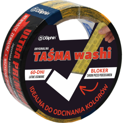 Taśma malarska WASHI ORIGINAL 35 mm x 25 m