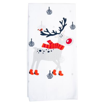 Ręcznik kuchenny Rudolpho 38 x 63 cm szary