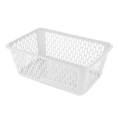 Koszyk K3 30 x 20 x 10 cm CAPRI biały